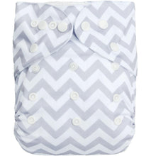 Load image into Gallery viewer, Baby One Size Fits All Reusable Baby Cloth Diaper with Microfiber Insert Diaper For Baby Boys and Baby Girls In Modern New Printed Design