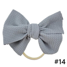 Load image into Gallery viewer, Headband Bow Girl Headbands Nylon Elastic Hair Accessories Photography Props For Baby Girls In Elegant Design