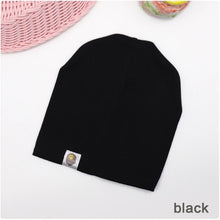 Load image into Gallery viewer, Baby Street Dance Hip Hop Hat Cotton Toddler Hat for Boys and Girls Cap Winter Warm Solid Color Children Hat In Modern Design