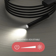 Load image into Gallery viewer, 4.3 Inch IPS Screen Industrial Endoscope Camera HD1080P 2.0MP 8MM Mini Lens USB Car Inspection Borescope 8 LEDs IP67 Waterproof