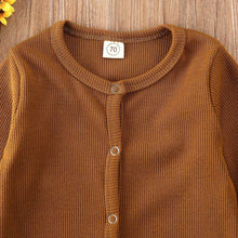 Load image into Gallery viewer, Baby Girl / Boy Clothes Kids Knitted Long Sleeve Autumn Winter Romper Solid Jumpsuit Outfit