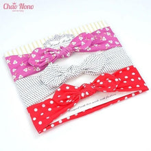 Load image into Gallery viewer, Baby Headband Flower Print Hair Wear for Newborn Baby Girl Headband for Little Girl Headbands Children Bow