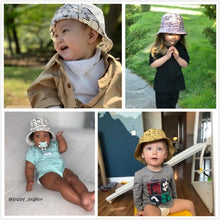 Load image into Gallery viewer, Children Summer Hat Double Sided Sun Caps For Boys And Girls Letter Printing Fisherman In Modern New Design