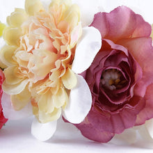 Load image into Gallery viewer, Luxury Modern Brazil Stlye Baby and Mother Feather Flower Headdress Headwear European Flower Headband For Mother and Daughter
