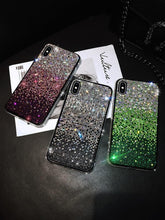 Load image into Gallery viewer, Luxury Shiny Glitter Diamond Phone Case For iPhone 14 13 12 11 Pro Max X Xr Xs 7 8 Plus Fashion Glitter Sparkle Crystal Rhinestone Protective Cover With Soft Case For iPhone