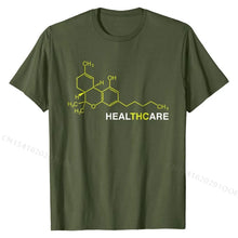 Load image into Gallery viewer, THC Healthcare Cannabis Medical T-Shirt Cotton Men Tops Shirts Normal Tshirts Summer Coupons (RPM Healthcare)