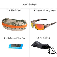 Load image into Gallery viewer, OUTSUN Camo Polarized Sunglasses Men Women Sport fishing Driving Sun glasses Brand Designer Camouflage Frame De Sol with Case