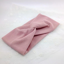 Load image into Gallery viewer, Baby Solid Cross Knitted Headband For Girls Women Kids Twisted Elastic Hairband Turban