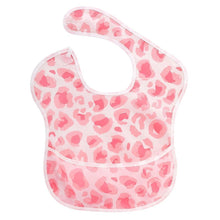 Load image into Gallery viewer, Waterproof Baby Bibs Polyester TPU Feeding Bibs Washable Baby Bibs with Food Catcher For Kids