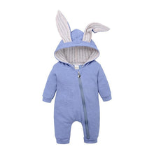 Load image into Gallery viewer, Baby Dinosaur and Rabit Jumpsuit With Zipper Newborn Baby Clothes Crawling Clothes Baby Girls and Boys Kids Costume Jumpsuit