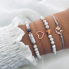 Load image into Gallery viewer, Modern Fashion New Luxury Different Style Elegant Elephant Tree Of Life Tassel Chain Bracelet Sets For Women Jewelry Trend Sets For Her