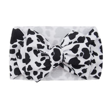 Load image into Gallery viewer, Luxury Mdoern Big Baby Kids Bows Headband Girls Floral Headwrap Elastic Hair Accessories Toddler Knotted for Girls