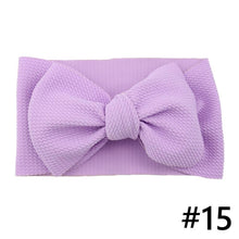 Load image into Gallery viewer, Baby Girls Headband Big Bow Hair Band Kids Adjustable Head Wrap Turban Infant Hair Accessories