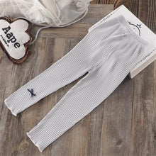 Load image into Gallery viewer, Newborn Baby Girls Pants Thin Spring Autumn Kids Girls Long Trousers Bow Girls Leggings Children Pants