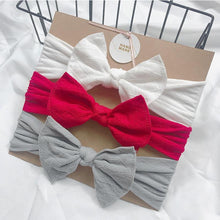 Load image into Gallery viewer, Baby Headbands For Newborn Hair Band Cute Baby Bow Flower Elastic Bow Headwear Kids Gifts Girl Hair Accessories