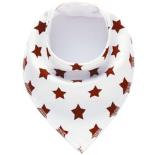 Load image into Gallery viewer, Baby Bibs Triangle scarf Cotton Cartoon Child Bandana Bib Dribble Bibs Newborn BIb for Kids