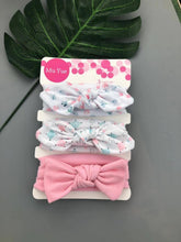 Load image into Gallery viewer, Baby Headband Flower Print Hair Wear for Newborn Baby Girl Headband for Little Girl Headbands Children Bow