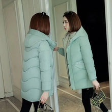 Load image into Gallery viewer, Orwindny Wadded Clothing Female 2023 New Women's Winter Jacket Cotton Jacket Slim Parkas Ladies Coats M-3XL