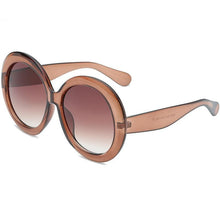 Load image into Gallery viewer, Luxury Round Oversized Big Frame Oval Vintage Elegant Woman Sunglasses Oculos De Sol Gafas