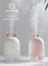Load image into Gallery viewer, High Quality 220ML Ultrasonic Air Humidifier Aroma Essential Oil Diffuser For Home Car USB Fogger Mist Maker With LED Night Lamp