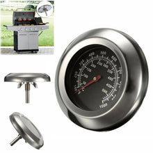 Load image into Gallery viewer, 500 ℃ 1000℉ Degree Roast Barbecue BBQ Smoker Grill Thermometer Temp Gauge Dia 3" Outdoor Stainless Steel BBQ Thermometer 2023