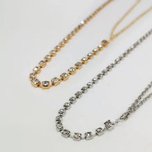 Load image into Gallery viewer, New Hot Women's Sexy Shiny Rhinestone Body Chains Ladies Copper Alloy Chest Chain Bikini Body Jewelry Necklace XR736