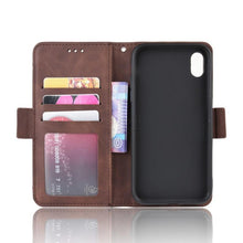 Load image into Gallery viewer, Wallet Cases For iPhone XR Case Magnetic Closure Flip Cover For iPhone X XS Max Leather Card Photo Holder Phone Bags PU Leather Flip Case Cover Stand Pocket for iPhone