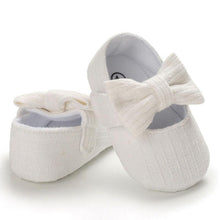 Load image into Gallery viewer, Baby Girls First Walkers Bow Knot Solid Soft Shoe Footwear For Baby Girl Breathable Shoes