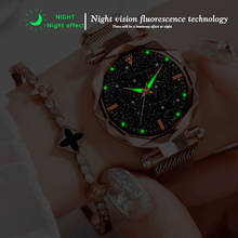 Load image into Gallery viewer, New Luxury Women Watches Ladies Watch Starry Sky Magnetic Waterproof Female Wristwatch For Women and Girls