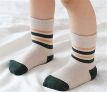 Load image into Gallery viewer, 5PCS/SET Newborn Baby Socks Cotton for Girls Autumn Winter Toddler Baby Boy Socks Infant Kids socks