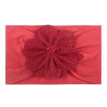 Load image into Gallery viewer, Handamde New Colorful Chiffon Flower Headband for Newborn Baby Toddler Ribbon Elastic Baby Headdress Kids Hair Band Girl Bow Knot Styling