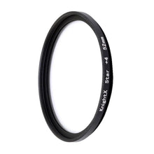 Load image into Gallery viewer, KnightX Universal cellphone accessories 52MM macro lens star 4 6 8 line lenses for phone Camera filter mobile android
