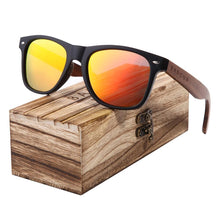 Load image into Gallery viewer, Wood Elegant Modern Classic Universal Men and Woman Sunglasses With Polarized Glasses and UV400 Protection