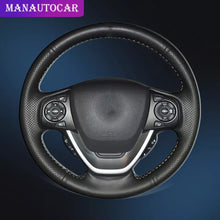 Load image into Gallery viewer, Auto Braid On The Steering Wheel Cover for Honda Freed Hand Sewing Car Steering Wheel Cover Car-Styling Interior Accessories