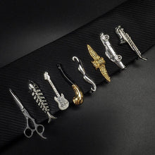 Load image into Gallery viewer, Mens Copper Tie Clip Bar Necktie Pin Clasp Classic Tie Clips Tie Clip For Men Necktie Clips Pin For Mens Wedding Charm Creative Gifts Clip Quality Mens Luxury Gifts Jewelry Tie Bar Suitable For Holiday Gifts Family Parties And Anniversaries