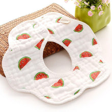Load image into Gallery viewer, Unisex 360 Degree Rotation 8 Layers Gauze For Baby Kids Burp Cloth For Newborn Infant Saliva Towel