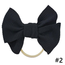 Load image into Gallery viewer, Headband Bow Girl Headbands Nylon Elastic Hair Accessories Photography Props For Baby Girls In Elegant Design