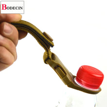 Load image into Gallery viewer, EDC Tactical Gear Military Nylon Webbing For Outdoor Tools Buckle Hook Water Bottle Holder Belt Clip Bushcraft Camp Carabiners