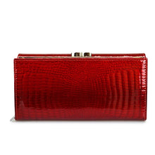 Load image into Gallery viewer, HH Genuine Leather Women's Wallet Alligator Long Hasp Zipper Wallet Ladies Clutch Money Bag New Female Luxury Coin Purses
