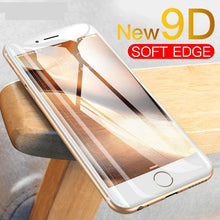 Load image into Gallery viewer, Curved Edge Tempered Glass For iPhone 12 11 Pro Xr X Xs Max Screen Protector For iPhone 6 6s 7 8 Plus SE 2020 Protective Film Real Premium Tempered Glass Film Screen Protector for Iphone