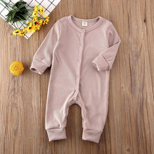 Load image into Gallery viewer, Baby Girl / Boy Clothes Kids Knitted Long Sleeve Autumn Winter Romper Solid Jumpsuit Outfit