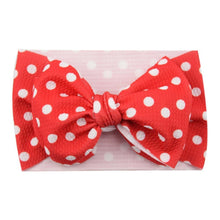 Load image into Gallery viewer, Luxury Mdoern Big Baby Kids Bows Headband Girls Floral Headwrap Elastic Hair Accessories Toddler Knotted for Girls