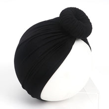 Load image into Gallery viewer, Baby Hat Soft Lovely Flower bowknot for Baby Girl Toddler Turban Hir Band Cap Newborn Headwrap Hat Baby Hairband