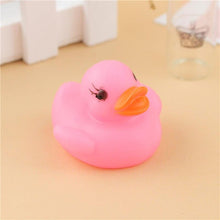Load image into Gallery viewer, Baby Toys Rubber Bath Ducks Gold Fish for Bathing Newborns Bathroom Kids Bathtub Accessories Toddler Kids Toy