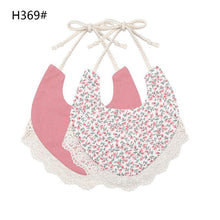 Load image into Gallery viewer, Infant Baby Bib Kid Toddler Dinner Feeding Tassel Double-side Cotton Linen Burp Cloths Saliva Towel For Baby