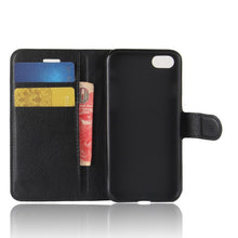 Load image into Gallery viewer, Phone Case For IPHONE 7 8 Plus Wallet Case Flip Leather Back Cover For IPHONE7 IPHONE8 IPHONE 7plus 8plus Simple Case Foldable Case Leather Case Flip Phone Cover Case