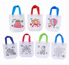 Load image into Gallery viewer, 6Pcs Antistress Children Eco-friendly Graffiti Bag Kinderarten For Hand Paiting For Kids