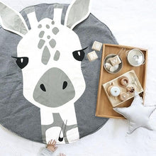 Load image into Gallery viewer, Baby Play Mat Pad Cotton Newborn Infant Crawling Animal Play mat Round Carpet Floor Rug Kids Children Room Carpet For Sleeping