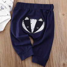 Load image into Gallery viewer, Luxury Modern Trend Style Newborn Baby Boy Girl Fox print Tops Romper Long Pants Autumn Outfits Clothes For Girls And Boys