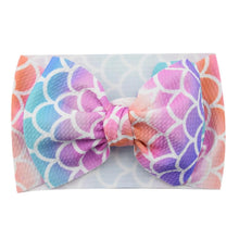 Load image into Gallery viewer, Luxury Mdoern Big Baby Kids Bows Headband Girls Floral Headwrap Elastic Hair Accessories Toddler Knotted for Girls